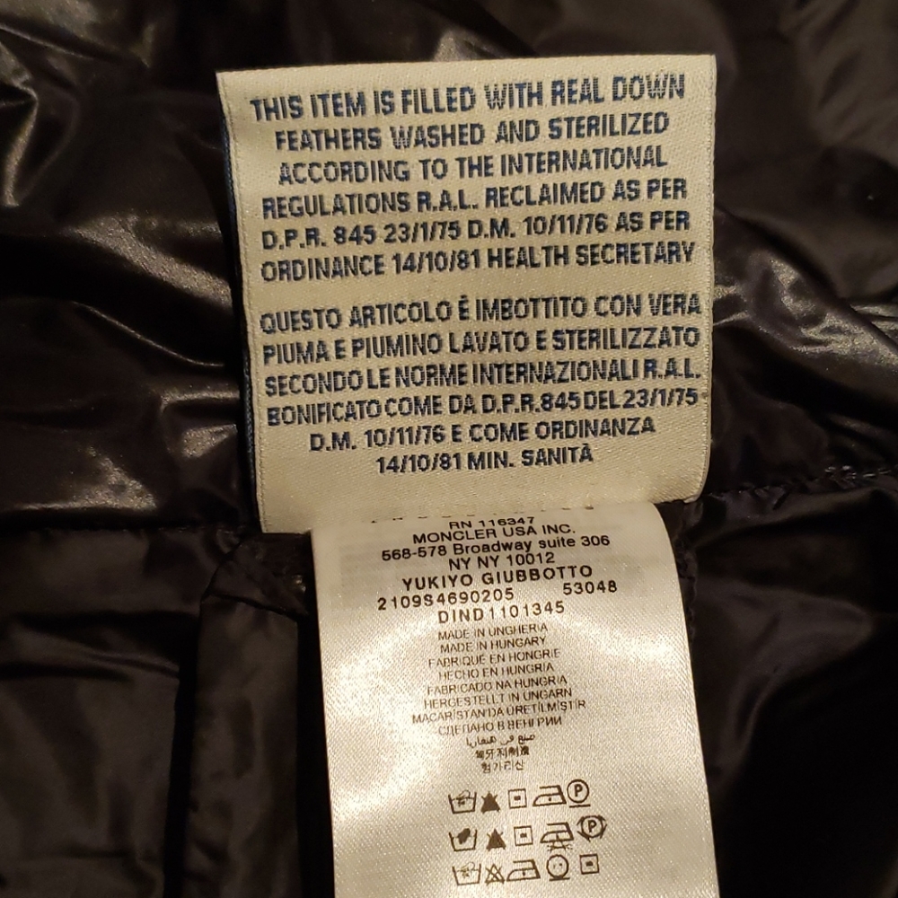 Moncler light down jacket - Picture 6 of 12